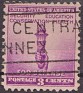 United States - 1938 - Basic - 3 ¢ - Violet - Estados Unidos, Characters - Scott 901 - Torch of Freedom - 0